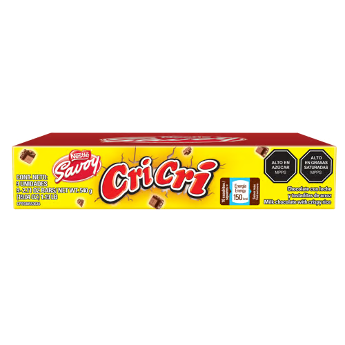 CHOCOLATE CRICRI 9X60GR