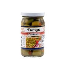 ACEITUNAS VERDES CON PIMENTON EUREKA 200GR