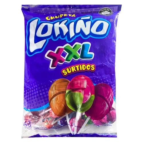 CHUPETA LOKIÑO SURTIDA X48
