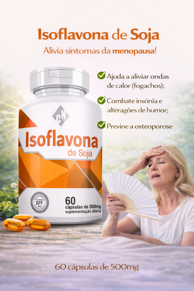 CAPSULA ISOFLAVONA 60/500 MG