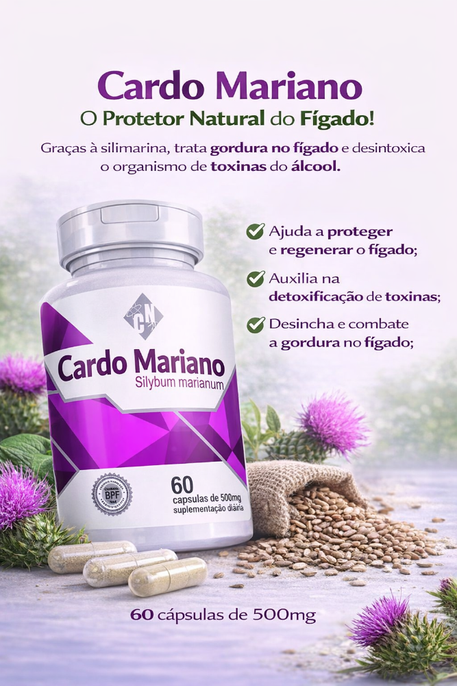 CAPSULA CARDO MARIANO 60/500 MG