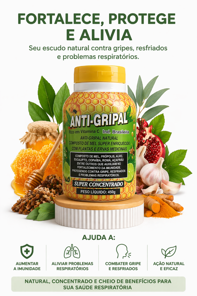 XAROPE ANTI GRIPAL SABOR LIMÃO