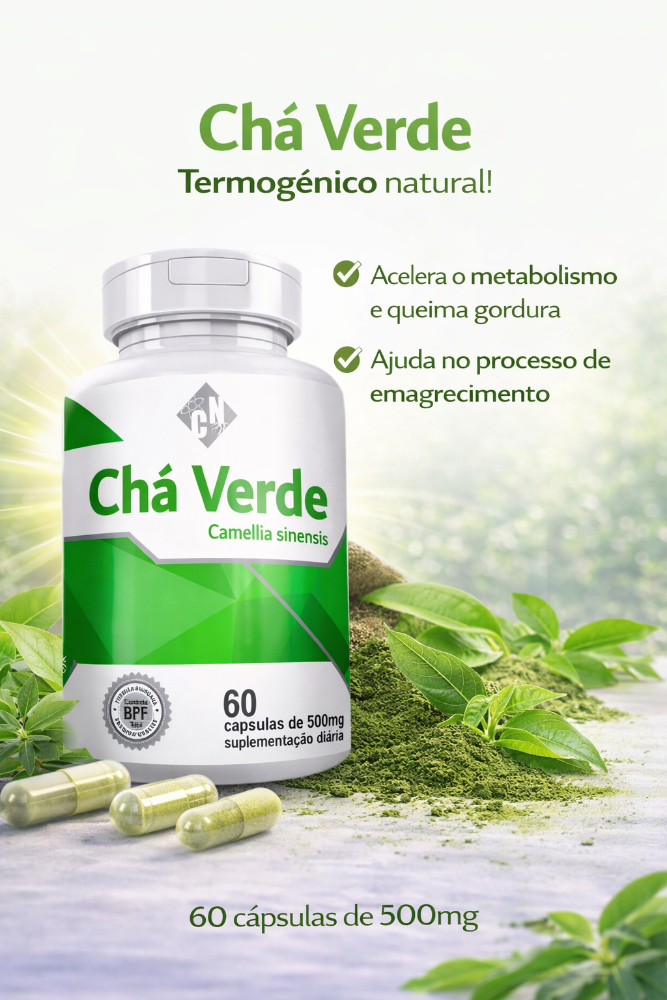 CAPSULA CHA VERDE 60/500 MG