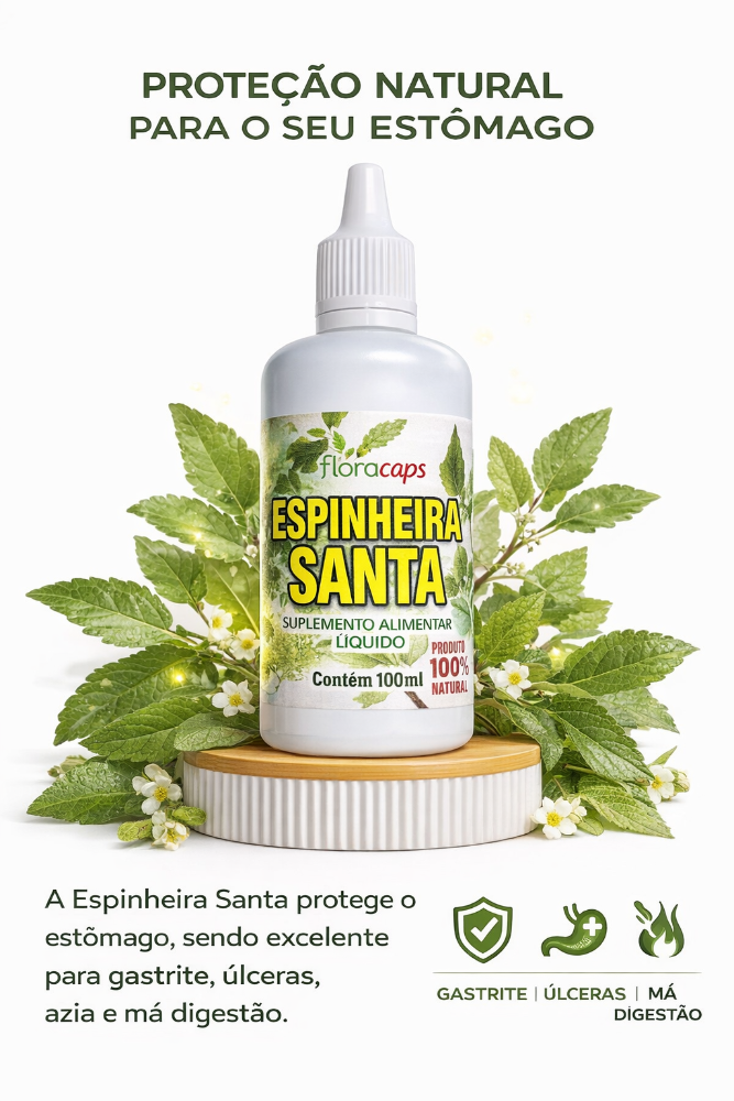 EXTRATO DE ESPINHEIRA SANTA EM GOTAS 100 ML