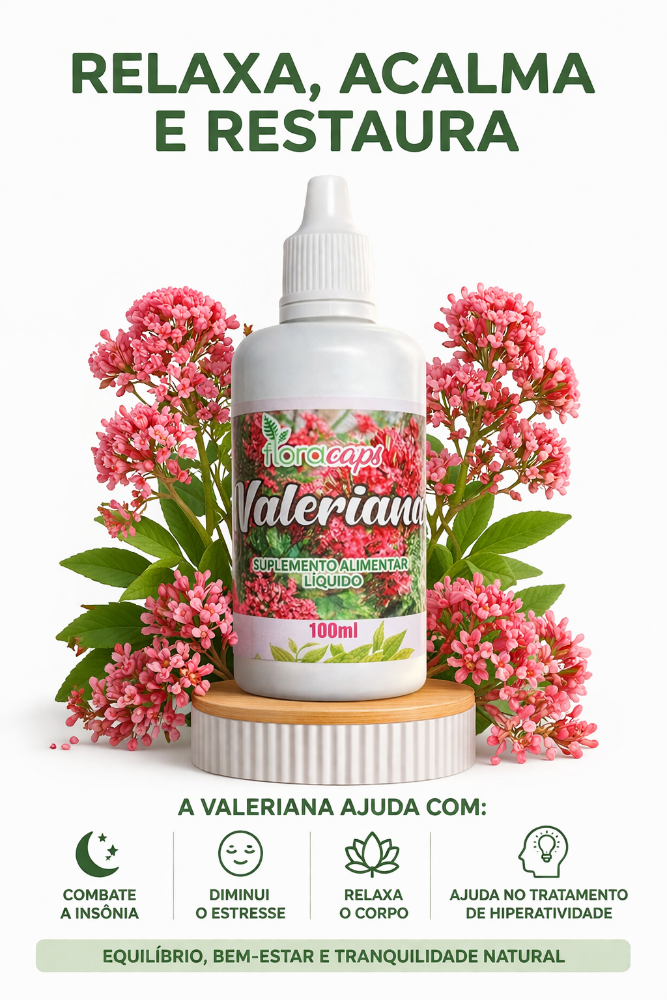 EXTRATO DE VALERIANA EM GOTAS