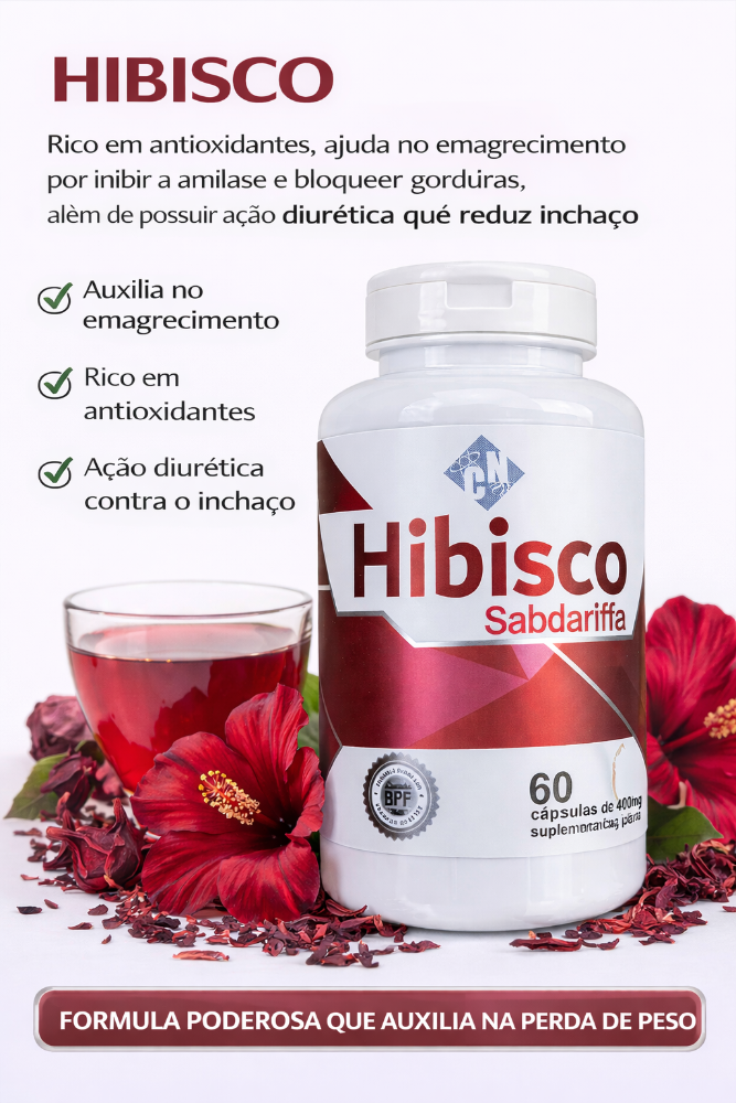 CAPSULA HIBISCO 60/500 MG