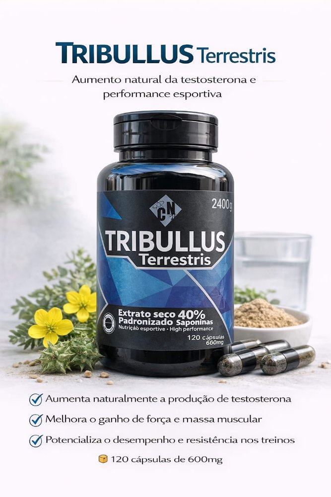 CAPSULA TRIBULUS TERRESTRIS 120/ 600 MG