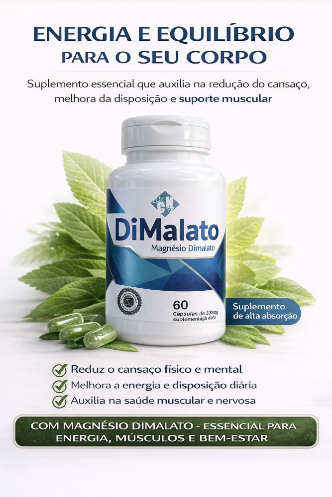 CAPSULA MAGNESIO DIMALATO 60/500 MG