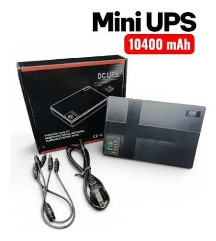 mini dc ups 10400 mAh