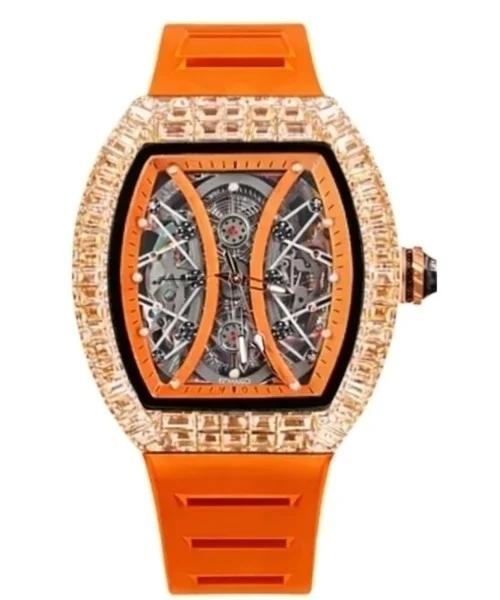 RELOJ KOSMO K912 AUTOMATICO NARANJA