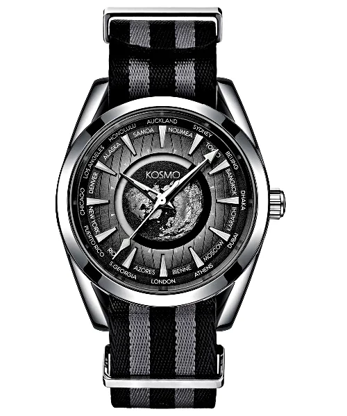RELOJ KOSMO K795E AUTOMATICO NEGRO / GRIS