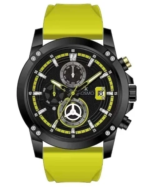 RELOJ KOSMO K4212 CHRONOGRAPH AMARILLO