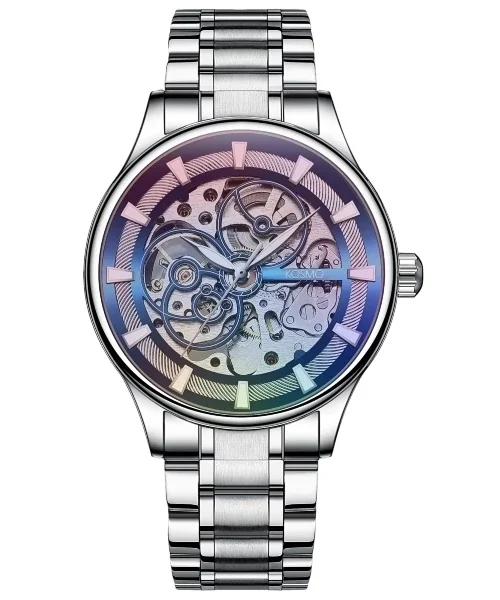 RELOJ KOSMO K820F AUTOMATICO PLATA / TORNASOL