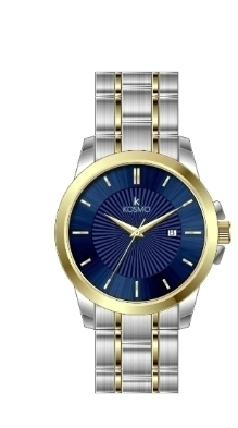 RELOJ KOSMO K4450  HOMBRE BICOLOR / AZUL