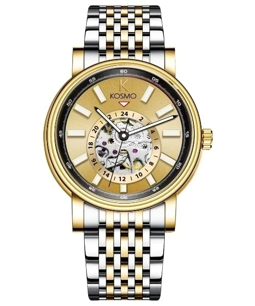 ELOJ KOSMO K9829 AUTOMATICO BICOLOR / DORADO
