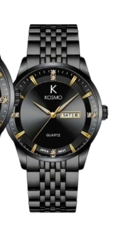RELOJ KOSMO K884S MUJER MOVT JAPONES NEGRO