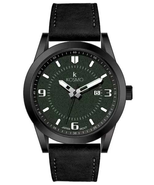 RELOJ KOSMO K4211 CLÁSICO – Movimiento Japonés VERDE
