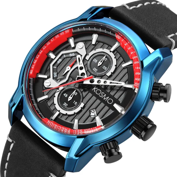 RELOJ KOSMO CHRONO K2104 AZUL