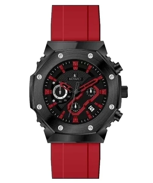 RELOJ KOSMO K4203 CHRONOGRAPH ROJO