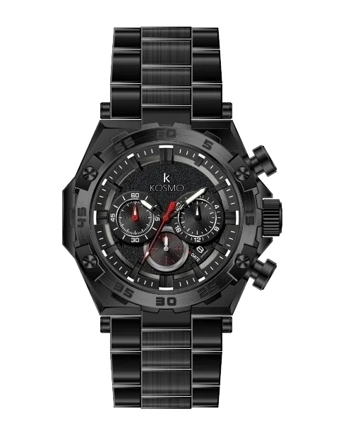 Reloj Kosmo K4447 – Cronógrafo Multifunción NEGRO