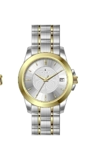 RELOJ KOSMO K4450 DAMA BICOLOR / BLANCO