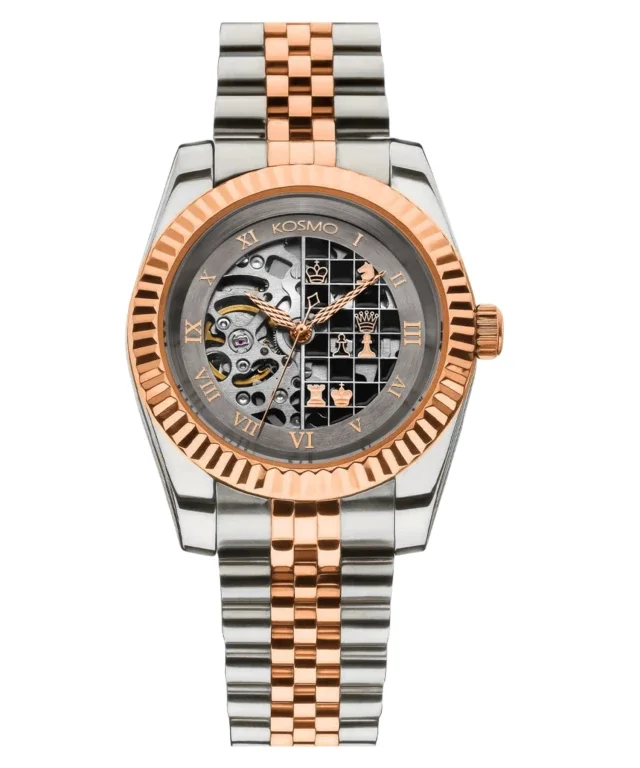 Reloj Kosmo K629E Automático | Bicolor / gris