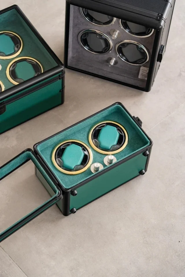 Bobinadora para Relojes Automáticos 2 Puestos  VERDE