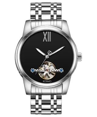 RELOJ KOSMO K9005 BIG AUTOMATICO PLATA