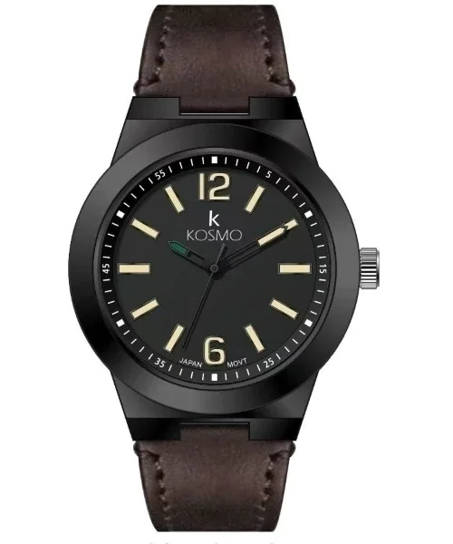 RELOJ KOSMO K4209 CLÁSICO – Movimiento Japonés Marron