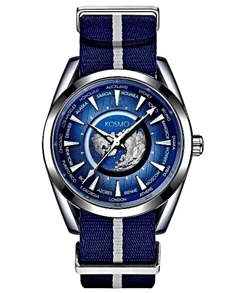 RELOJ KOSMO K795E AUTOMATICO AZUL