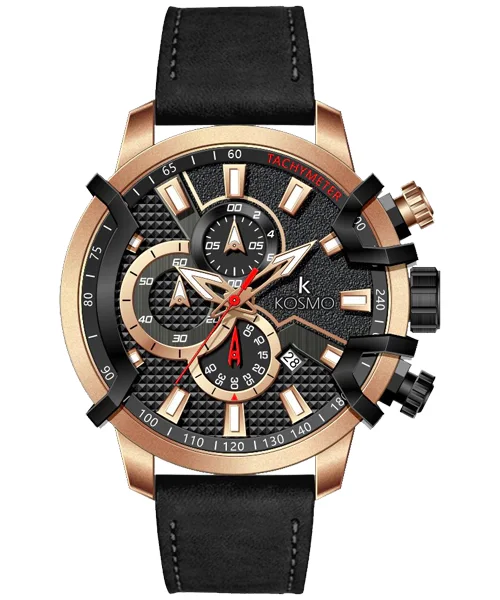 RELOJ KOSMO K6034G COBRIZO
