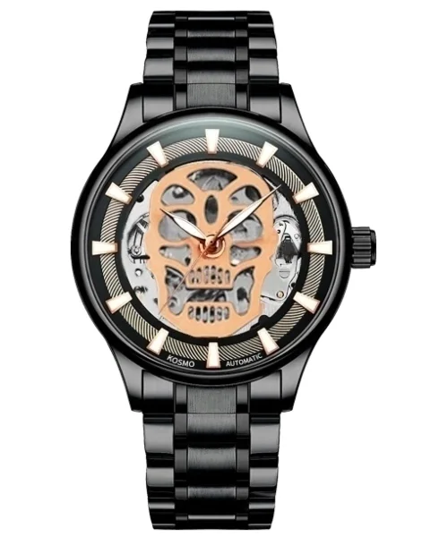 RELOJ KOSMO K820F SKULL AUTOMATICO COBRE