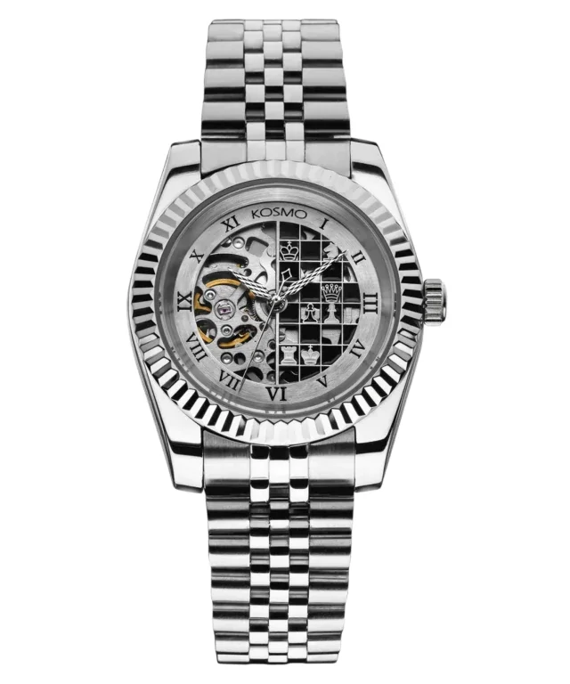 Reloj Kosmo K629E Automático | Plata / blanco