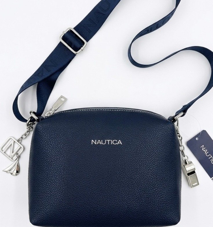 BOLSO NAUTICA AZUL CLASICO