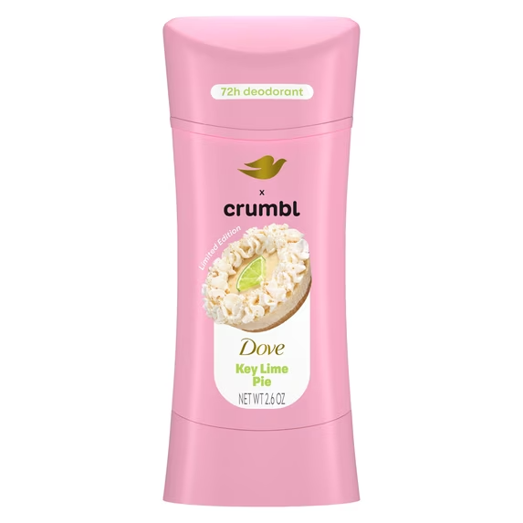 DESODORANTE DOVE X CRUMBL SIN ALUMINIO 72 HORAS KEY LIME PIE