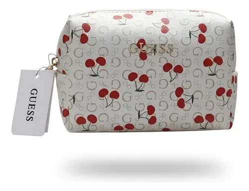 COSMETIQUERA GUESS CHERRY BLANCA