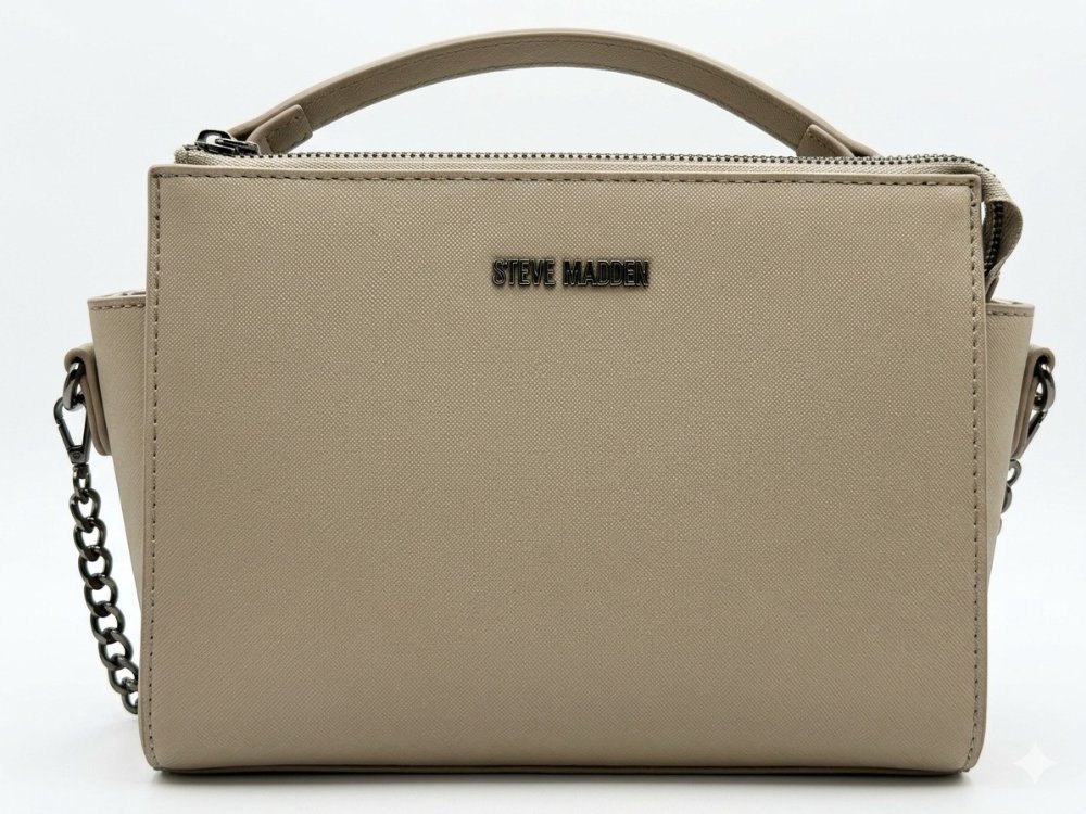 BOLSO STEVE MADDEN CROSS BODY CON BEIGE ELEGANTE