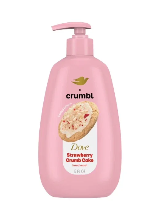 JABON LIQUIDO PARA MANOS CRUMBL PASTEL DE FRESA