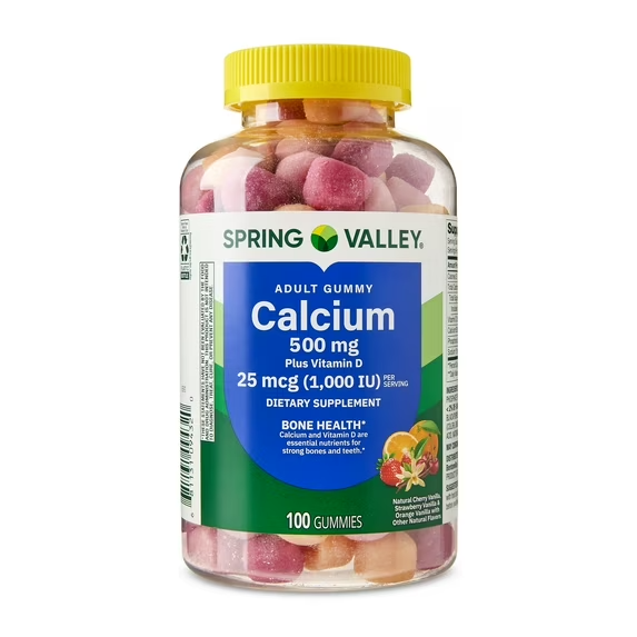 CALCIO 500 MG 100 GOMAS