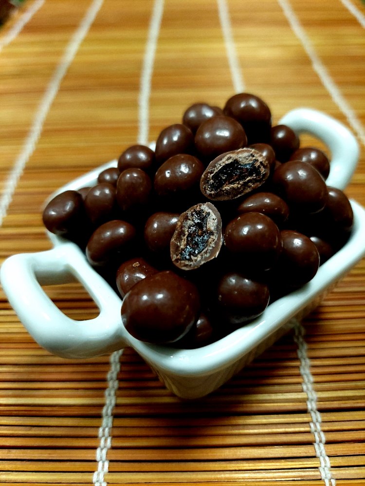 Pasas de uva c/chocolate con leche