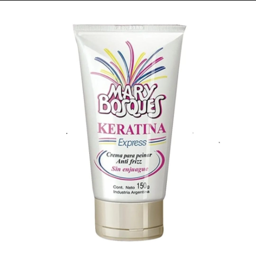 Crema de peinar Keratina express Mary bosques x 150ml