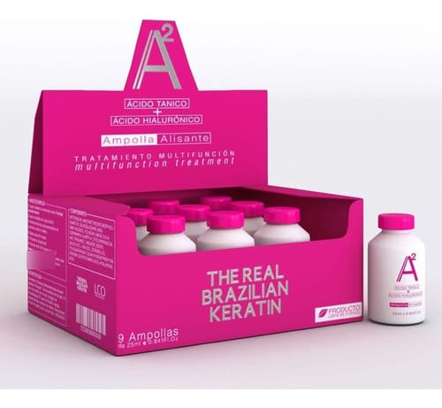 The real brazilian Ampolla alisante 25ml caja x 9u