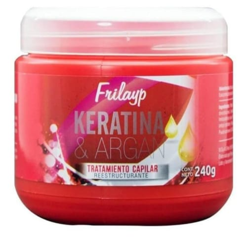 Frilayp Baño de crema de Keratina y argan x 240grs