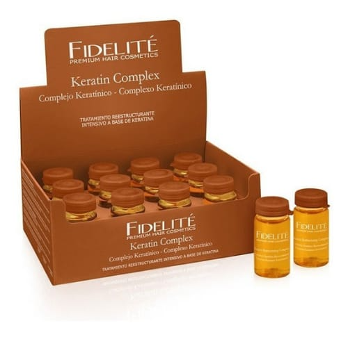Fidelite Ampolla de Keratina 15Ml caja x 12u