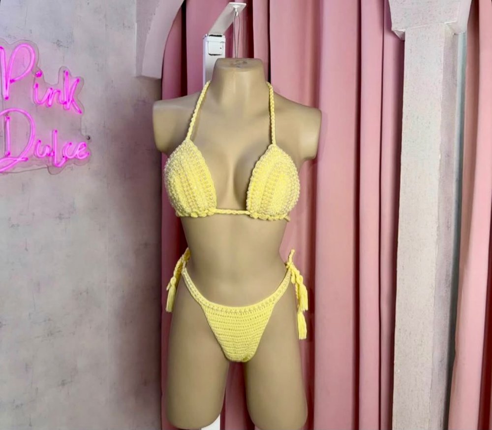 Bikini amarillo hilo T.U