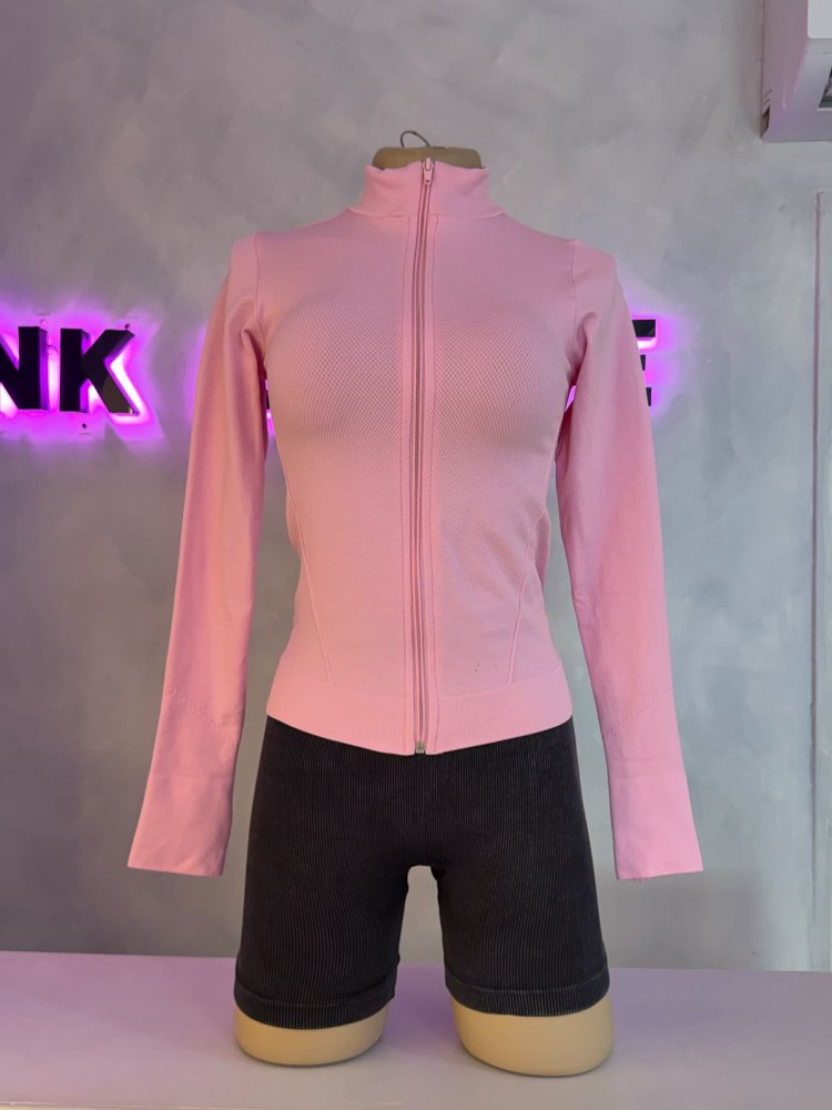 Cami buso deportivo rosa-negro-cafe T.U
