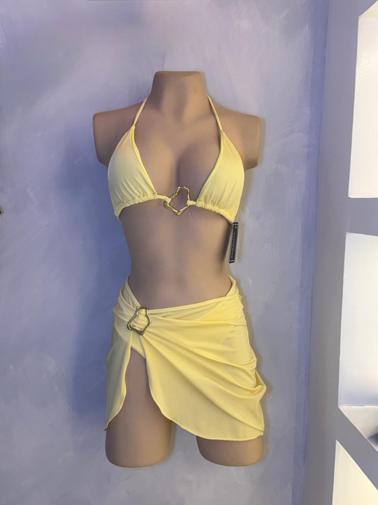 Bikini amarillo 3 pzs T.S