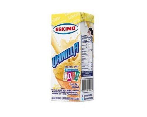 Leche Eskimo vainilla 200 ml 1/27
