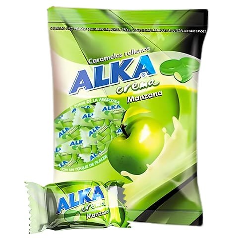 Caramelo ALKA Manzana 1x100