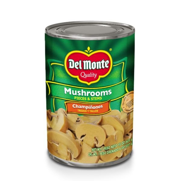 DELMONTE Champiñones 15 onza